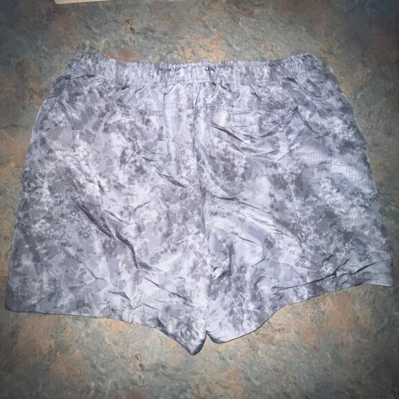 DSG Vintage Gray Camouflage Mens Athletic Shorts, XL - Picture 6 of 10